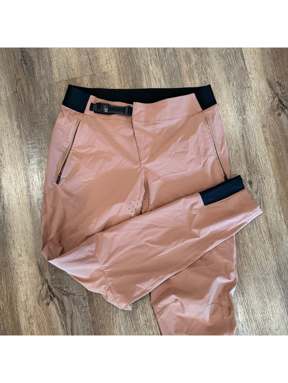 ION Tech Logo MTB Pants Mens 30 Small Pink Mountain Bike Cycling Trail Stretch